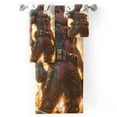 thumbnail image 2 of Deadpool Bath Towel Set (3 pcs),bath, hand, and beach towels., 2 of 7