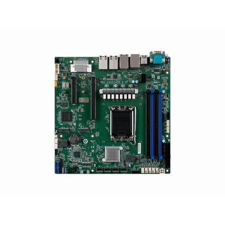 MSI D1500(D1500GB4N-10G-HE) uATX Server Motherboard, Single socket, LGA1700, Intel® Xeon® E-2400, C266PCH.