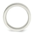 thumbnail image 2 of Auriga Fine Jewelry 925 Sterling Silver 5mm Comfort Fit Flat Band Ring Size 6 for Women, 2 of 4