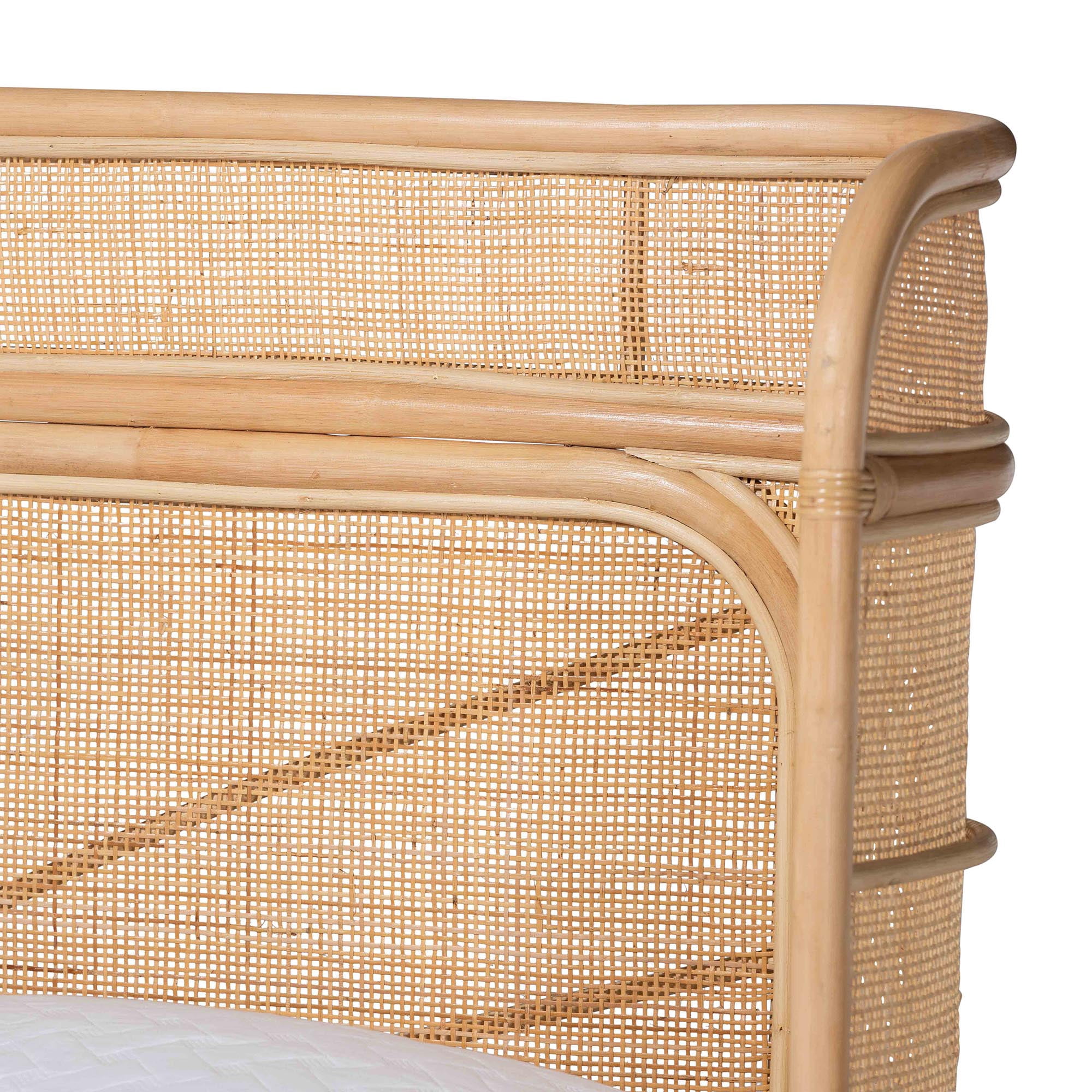 bali & pari pari Boho Bed, Queen, Natural