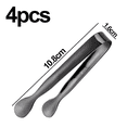 thumbnail image 2 of Mini pinzas para servir, pinzas para cubos de azúcar, pinzas para aperitivos, juego de 4, 2 of 5