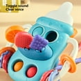 thumbnail image 6 of Usloyux Kids Toys Under $5 Montessori Toys for 1 Year Old, Sensory Toys for Toddlers 1-3, Food Grade Silicone Pull String Activity Toy, Travel Toys for Babies Boys Girls 1 2 3 Year Old, 6 of 7