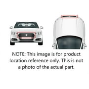 Grille Mounting Panel - Compatible/Replacement for '11-15 Ford Explorer, 13-15 Police - Main Upper Inner Panel, Black, With Emblem Provision - BB5Z8A284AA CAPA