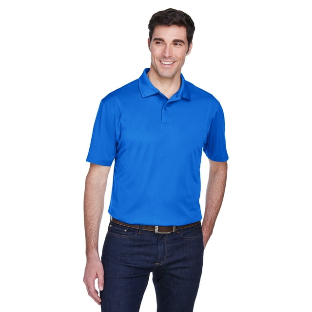 Polo de hombre en micropiqué harriton TRUE ROYAL L M354