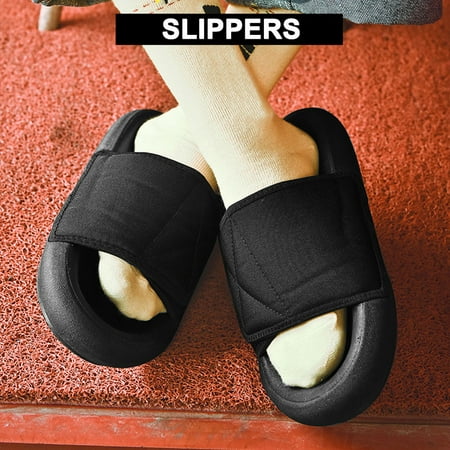

Men Flat Slipper Sandals Non Slip Shoes Summer Beach Traveling Shoes