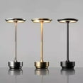 thumbnail image 1 of Sladdlös skrivbordslampa - Dimbar metall USB uppladdningsbar skrivbordslampa - 1 st - WELLNGS, 1 of 4