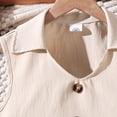 thumbnail image 4 of UQJfacai Girls Summer Outfits 2 Piece Set Sleeveless Vest and Wide Leg Pants Teens Dressy Casual Clothing Set 8-12 Years, 4 of 9
