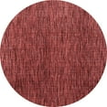thumbnail image 1 of Ahgly Company Indoor Round Abstract Red Modern Area Rugs, 8' Round, 1 of 4