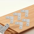 thumbnail image 4 of Moluckfu 40Ud Escuadras En L De Acero Inoxidable Para Soporte Firme De Muebles Y Estantes, 4 of 6