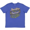 thumbnail image 3 of Inktastic Camping Hiking Trekking Adventure Youth T-Shirt, 3 of 5