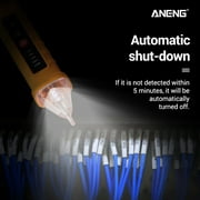 ANENG VD802 Non-contact AC Voltage Detector Tester Meter 12V-1000v Pen Style Electric Indicator LED Outlet Wit Yellow