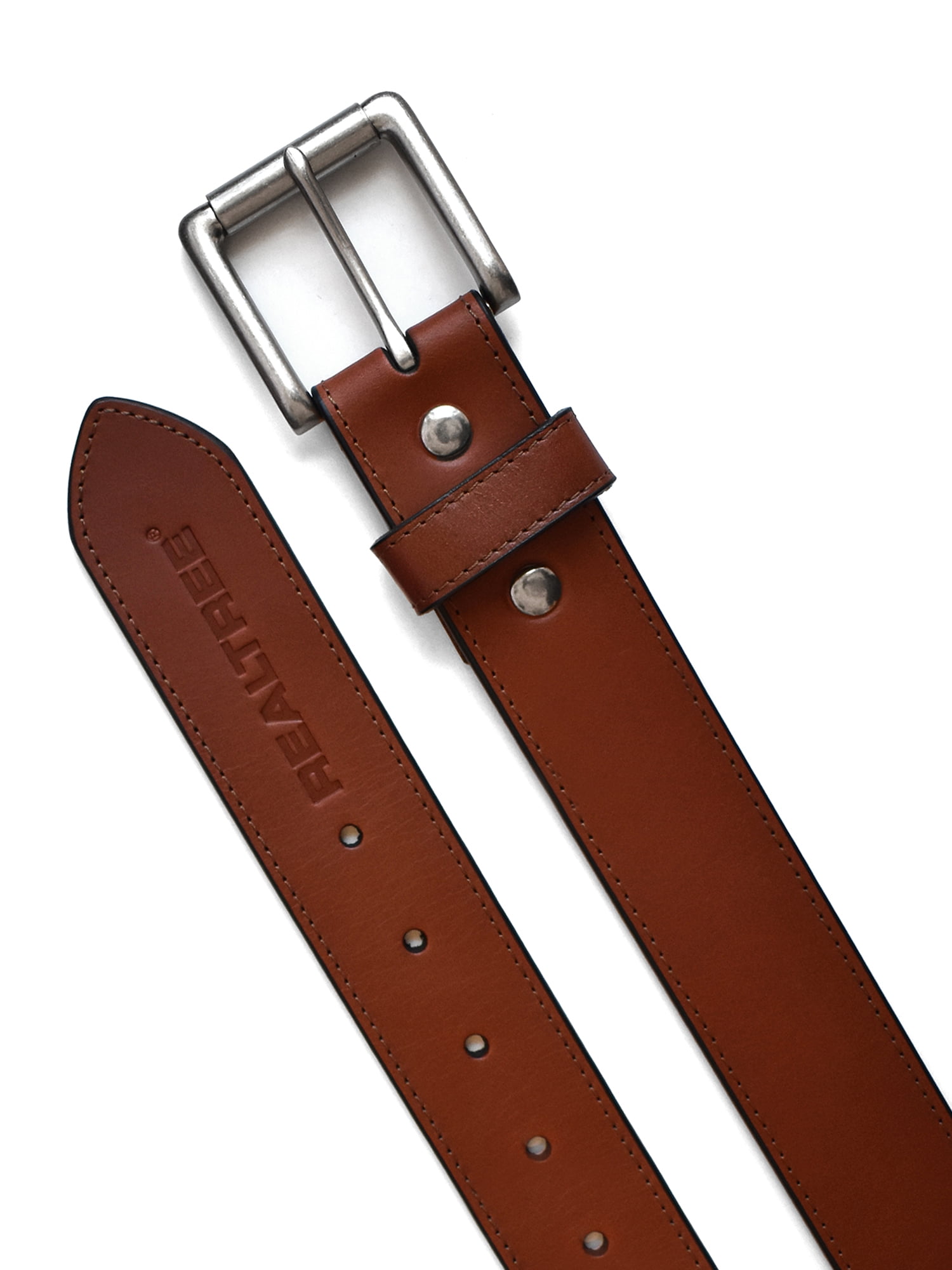 Realtree 38MM Stitched Genuine Leather Belt