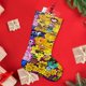 thumbnail image 4 of Plantas contra Zombis Tema: Calcetines de Navidad, fino lino blanco para colgar en escaleras y chimenea, decoración navideña para el hogar, regalo de Navidad.54cm×38cm, 4 of 5