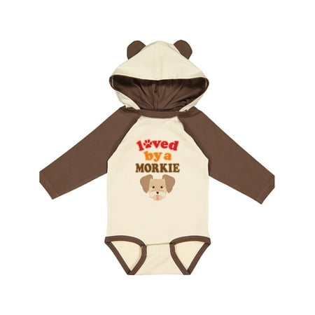 

Inktastic Morkie Dog Gift Gift Baby Girl Long Sleeve Bodysuit