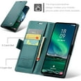 thumbnail image 3 of Funda tipo cartera para Samsung Galaxy S24 Plus con tarjetero, función atril, bloqueo RFID, cierre magnético, protección a prueba de golpes, de piel sintética, con tapa tipo cartera, 3 of 7