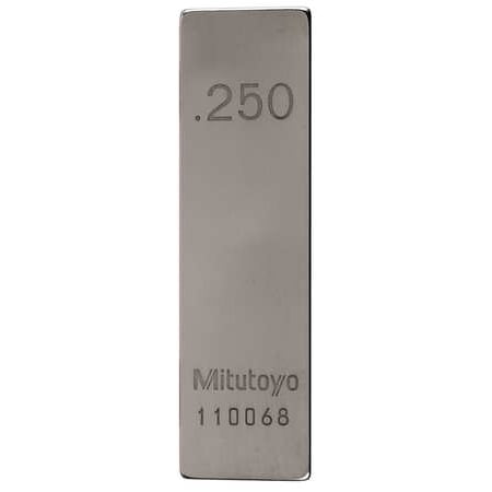 - Mitutoyo Gage Block, Steel, 611212-531