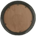 thumbnail image 6 of CosmoLiving by Cosmopolitan 32" x 32" Black Layered Beaded Wall Mirror, 6 of 11