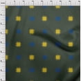 thumbnail image 3 of oneOone Cotton Silk Fabric Small Motif Ikat Printed Craft Fabric BTY 42 Inch Wide, 3 of 4