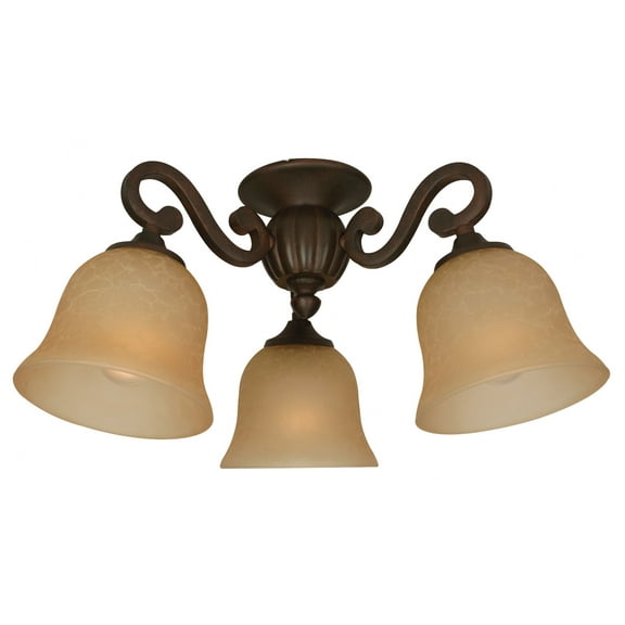 Craftmade Lighting - Three Light Universal Fan Light Kit - Fan Accessories -