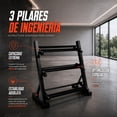 thumbnail image 2 of Rack para Mancuernas Centurfit 3 Niveles Soporte 450kg, 2 of 5