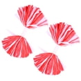 thumbnail image 5 of LOLIPPYY 1 Pair Creative Cheering Poms Cheerleader Supplies Cheerleader Pom Poms for Competitive (Red and White), 5 of 7