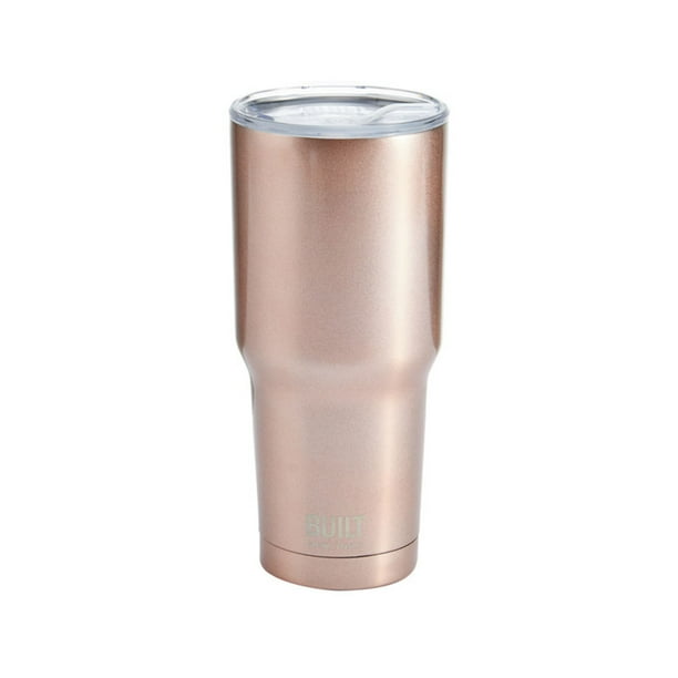 Built 30 ounce Double Wall Stainless Steel Tumbler, Rose Gold