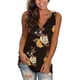 thumbnail image 1 of Camisetas sin mangas para mujer con cuello en V, camisetas sin mangas, camisetas sin mangas con abertura lateral floral Ofspeizc WMZL-1645-16, 1 of 1