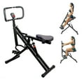 thumbnail image 2 of Total Crunch Power Rider AB Cruncher Row Squat Assistance Machine, Entraînement des Fesses Exercice AB Core Toner Entraîneur Abdominal, Équipement de Musculation Cardio Entraînement Physique Gym à Domicile pour Jambes, Fessiers, Fesses avec Moniteur, 2 of 9
