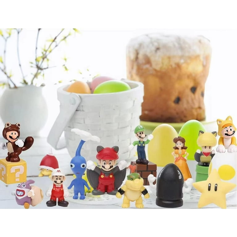 Mario Action Figures Toys, Mario & Luigi Figurines, Yoshi