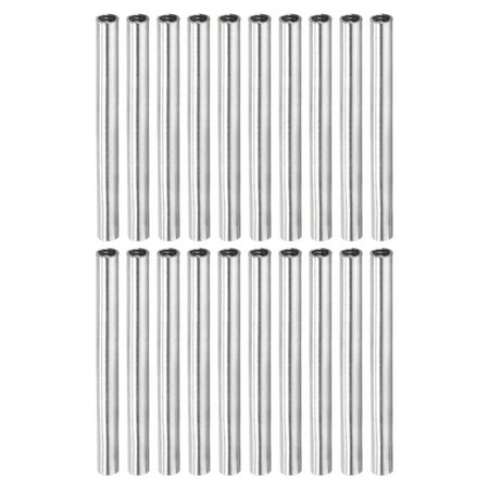 

Uxcell Round Coupling Nut M4x0.7mm 50mm Threaded Sleeve Connector Rod Bar Stud Tube 20 Pack
