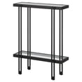 thumbnail image 7 of Evelyn&Zoe Inez 22" Wide Rectangular Console Table, Blackened Bronze, 7 of 7