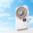 thumbnail image 6 of Fan Portable, Personal Fan, Mini Fan Digital Display Desktop Pocket Fan, USB 100 Speed Settings, 6 of 9