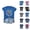 Blue, variant on We Are The Grandduaghters of The Witches Graphic Tees for Women Summer Casual Short Sleeve Crewneck Funny T Shirts