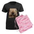 thumbnail image 5 of CafePress - Soft Coated Wheaton Terrier Pajamas - Women's Short Sleeve Print T-Shirt and Pants Dark Cotton Pajama Set, 5 of 7