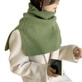 thumbnail image 1 of Foulard Tricotée Automne Hiver pour Femmes Col Roulé Foulard Épaisse Chaude Accessoire à la Mode, 1 of 8