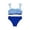czb# Blue165, variant on Huowey Baby Toddler Bikini Swimsuit Tow Piece Outfits Color Block Print Bow Spaghetti Strap V-Neck Front Ring Ruched Tankini High Waist Beach Pool Party Bathing Suit Swimwear,Blue,7-8 Years