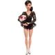 thumbnail image 1 of Barbie Inspiring Women Doll, Kristi Yamaguchi Collectible in 1992 Winter Olympics Costume, Sparkly Black and Gold Leotard and White Skates, 1 of 5