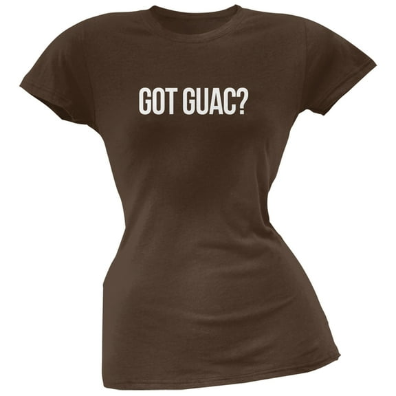 cinco de mayo - got guac? brown soft juniors t-shirt