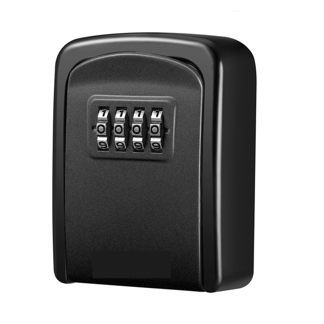 Key Safe Box Outdoor , Password Key Box Decoration Key Code Box Key Storage Lock Box Wall Mounted Password Box Outdoor Key Safe Lock Box Gray ,Strong Secure