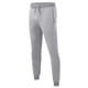 thumbnail image 4 of Pantalones de chándal con cordón para hombre: pantalones informales de cintura media con bolsillos, ajuste elástico de poliéster, ropa para entrenamiento diario, 4 of 4