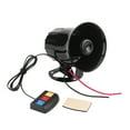 thumbnail image 1 of 3 Sonidos de Aarma de Motocicleta, Ruidoso de Hasta 110 dB, Para Automóviles de 12V, Material de Plásstico, Ajuste Universal Con Sonido de Larga Distancia para Varios, 1 of 8