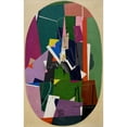 thumbnail image 3 of Georges Valmier 11x14 Black Modern Framed Museum Art Print Titled - Fugue (1920), 3 of 5