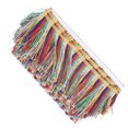 thumbnail image 4 of Pompons pour Artisanat, Fil Fin Franges Colorées Dentelle pour Rideaux pour Artisanat, 4 of 8