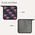 thumbnail image 2 of Pofeuu Bowling Ball And Flame Print Silicone Trivet Mats,Silicone Hot Pads for Kitchen, Silicone Trivets for Hot Pots and Pans, Silicone Hot Pad, 2 of 8