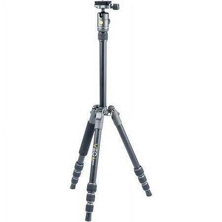 UPC: 0026196351764 | VEO 2 GO 204AB 4-Section Aluminum Travel Tripod with T-45 Compact Ball Head