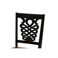 thumbnail image 5 of Baxton Studio Liese Modern and Contemporary Transitional Two-Tone Dark Brown and Walnut Brown Finished Wood 5-Piece Dining Set, 5 of 5