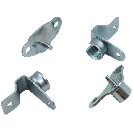 4 Piece Set Inner and Outer Tailgate Hinge Replacement Kit for Chevrolet GMC Hummer Pickup Truck 15074252