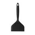 thumbnail image 2 of 1X Silicone Wide-Mouth Frying Spatula,Non-Stick Cooking Spatula Black,Silicone Pancakes Spatula Heat Wide Pancake Turner Non Stick Kitchen Cookware for Omelette Steak Egg Fish Pizza Burger (White), 2 of 7