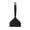 Black, variant on HWHCGZ Nonstick Heat Silicone Spatula ,Wide Mouth Spatula Pancakes Fried Shovel Flexible Turner for Kitchen Utensils B-Orange