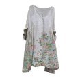 thumbnail image 1 of Vestido Retro Vestido de Estampado Floral 3/4 Vestidos de Vestir de Cuello Redondo Floral Vintage Floral 3/4 Vestidos Vintage Vintage Odeerbi  ODB113213, 1 of 5